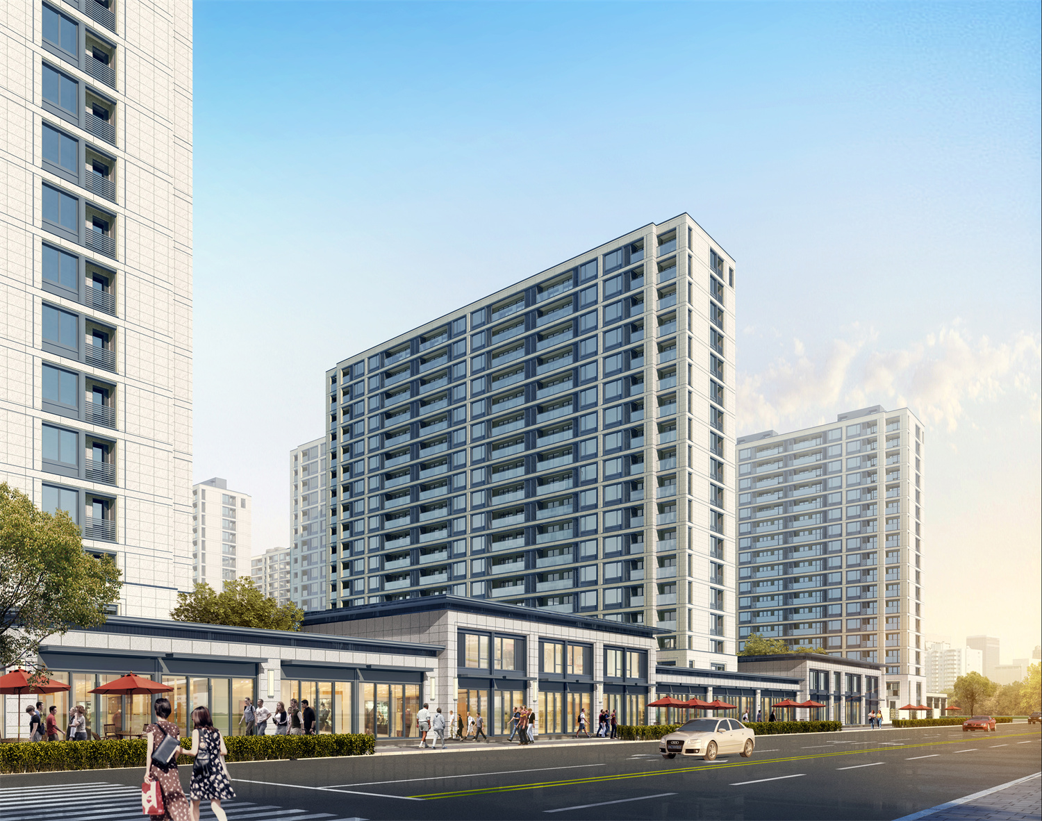 富强村改造工程效果图