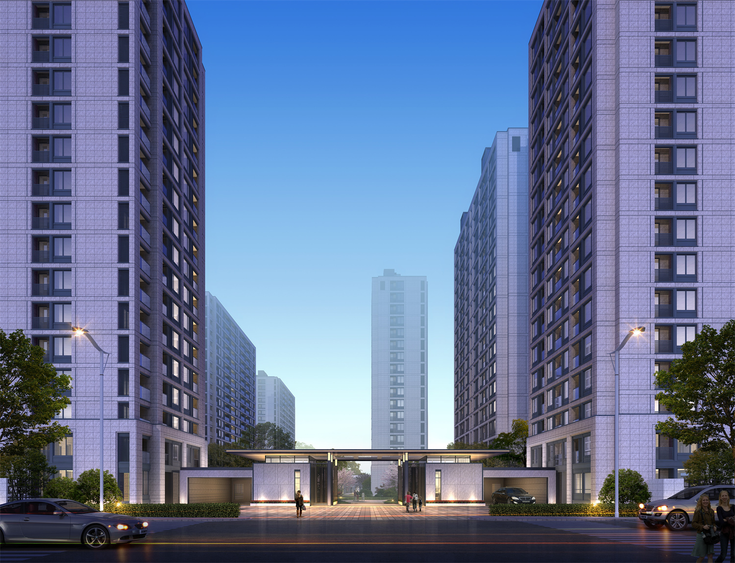 富强村改造工程效果图